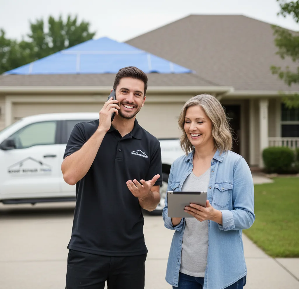 Modern Solutions Roof Repair customer support in Jackson Center